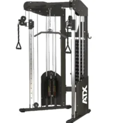 Station de musculation poulie double ATX 2 x 90 kg pour home-gym