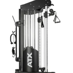 Station de musculation poulie double ATX 2 x 90 kg pour home-gym