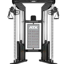 Station de musculation poulie double ATX 2 x 90 kg pour home-gym