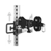 Station de musculation à poulie vis à vis double 2 x 90 kg ATX
