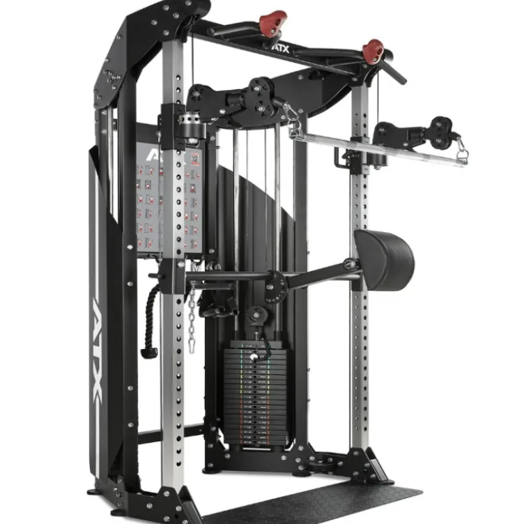 Station de musculation à poulie vis à vis double 2 x 90 kg ATX