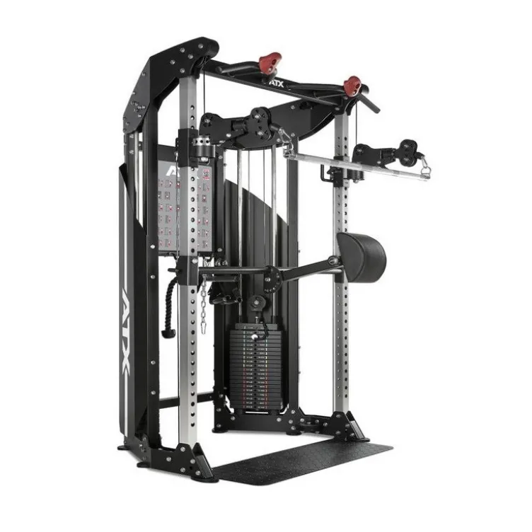 Station de musculation à poulie vis à vis double 2 x 90 kg ATX