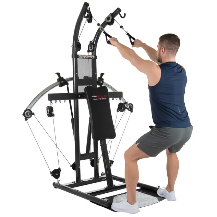 Station de musculation pour home gym - Technologie de résistance TNT - Bio Force