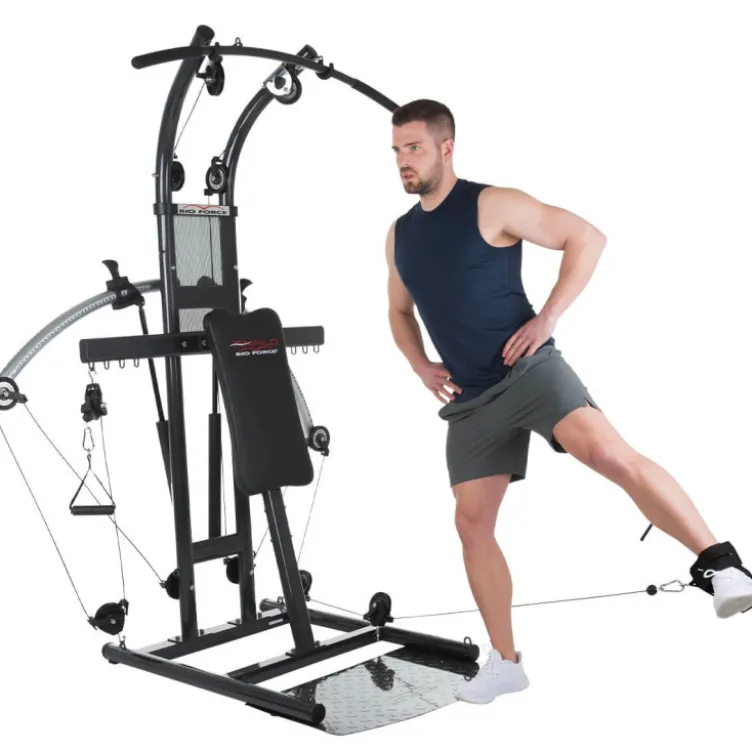 Station de musculation pour home gym - Technologie de résistance TNT - Bio Force