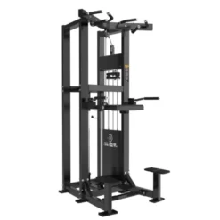 Station de musculation pour les dips et tractions assistées avec 100 kg de charge Elite Series Titanium Strength ELRX-S2