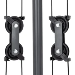 Station de musculation vis à vis à double colonne de poids - Cross trainer home gym
