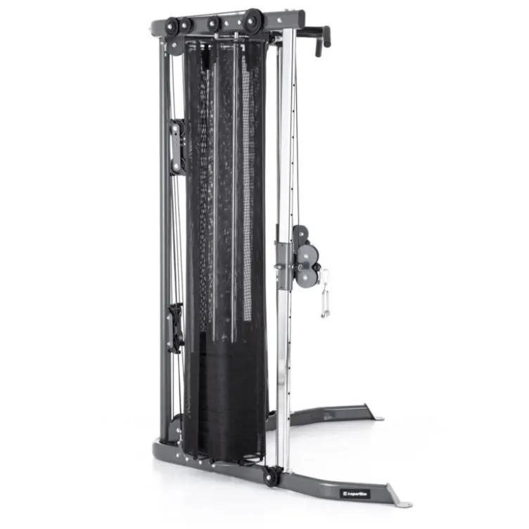 Station de musculation vis à vis à double colonne de poids - Cross trainer home gym