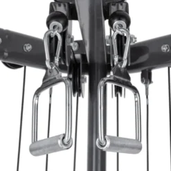 Station de musculation vis à vis à double colonne de poids - Cross trainer home gym