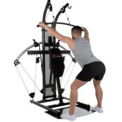 Station d'entraînement multi-fonction avec technologie TNT et set d'accessoires de musculation - Bio Force Extreme Sixpack Plus