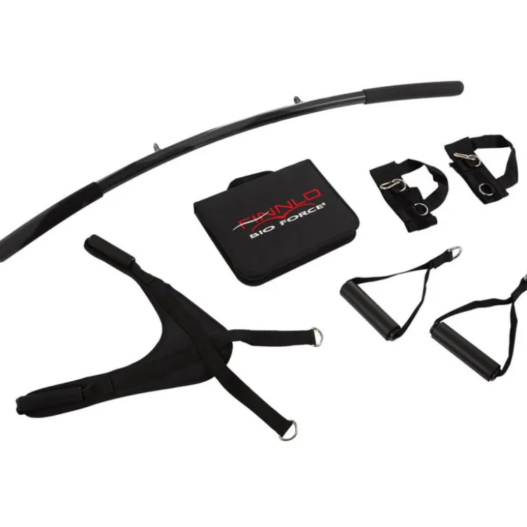 Station d'entraînement multi-fonction avec technologie TNT et set d'accessoires de musculation - Bio Force Extreme Sixpack Plus