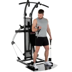 Station d'entraînement multi-fonction avec technologie TNT et set d'accessoires de musculation - Bio Force Extreme Sixpack Plus