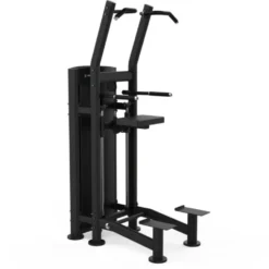 Station d'entraînement Titanium Strength Black Séries pour dips et tractions assistées à charge guidée - Siège pliable BS-S2