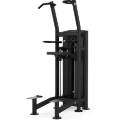 Station d'entraînement Titanium Strength Black Séries pour dips et tractions assistées à charge guidée - Siège pliable BS-S2