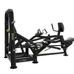 Station de rowing iso-latérale à charge libre Titanium Strength Genesis Series GS-PL86 - Chargeable jusqu'à 250 kg pour le dos