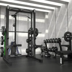 Station de tirage à charge guidée 125 kg compatible avec smith machine ATX série 700