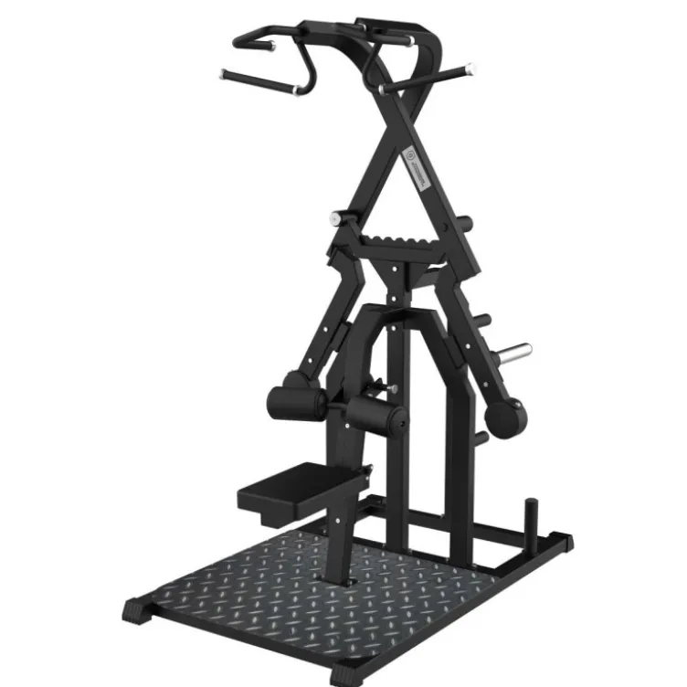Station de tirage dorsal circulaire à charge libre jusqu'à 300 kg Titanium Strength Élite séries EL-PL52 - Bras indépendants