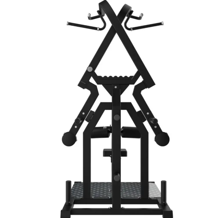 Station de tirage dorsal circulaire à charge libre jusqu'à 300 kg Titanium Strength Élite séries EL-PL52 - Bras indépendants