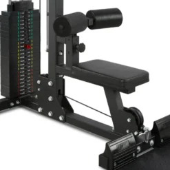 Station de tirage double ATX avec colonne de poids de 115 kg - Capacité 160 kg