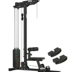 Station de tirage double ATX avec colonne de poids de 115 kg - Capacité 160 kg
