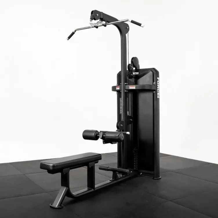 Station de tirage 2 en 1 Force USA - Lat pull down machine combo rowing assis à charge guidée 120 kg