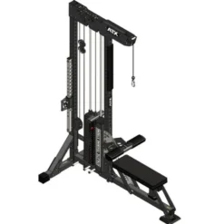 Station de tirage à poulie ATX ultra polyvalente 3 en 1 pour lat pulldown et rowing avec colonne de poids 135 kg - Trinity Tower