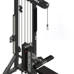Station de tirage à poulie ATX ultra polyvalente 3 en 1 pour lat pulldown et rowing avec colonne de poids 135 kg - Trinity Tower