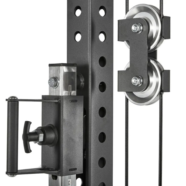 Station de tirage à poulie ATX ultra polyvalente 3 en 1 pour lat pulldown et rowing avec colonne de poids 135 kg - Trinity Tower