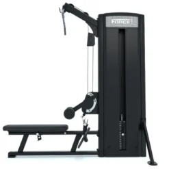 Station de tirage professionnelle avec poulie haute et basse - Lat pulldown dual rowing machine Force USA Ridge Series F-R-LPSR