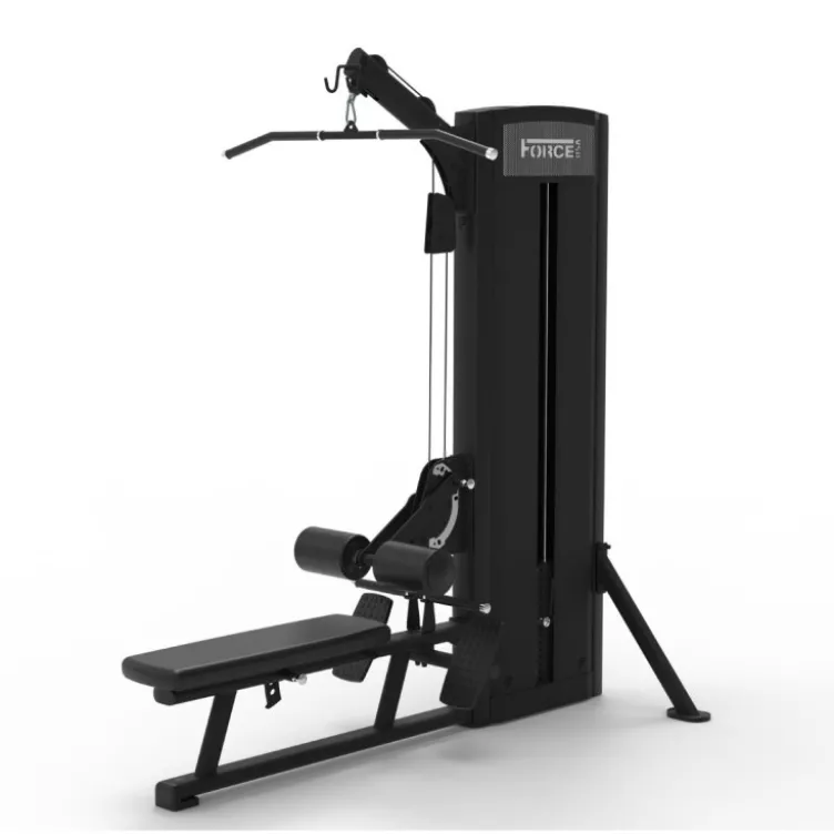 Station de tirage professionnelle avec poulie haute et basse - Lat pulldown dual rowing machine Force USA Ridge Series F-R-LPSR