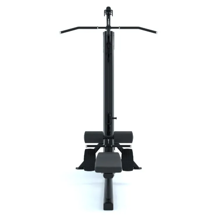 Station de tirage professionnelle avec poulie haute et basse - Lat pulldown dual rowing machine Force USA Ridge Series F-R-LPSR