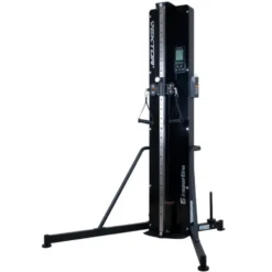 Station de tirage professionnelle Vektor avec poulies doubles et système de décompression à air 2 × 16 kg - Écran numérique
