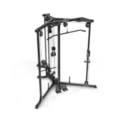 Station de tirage vis à vis à charge libre jusqu'à 120 kg avec barres de traction - Équipement de musculation professionnel
