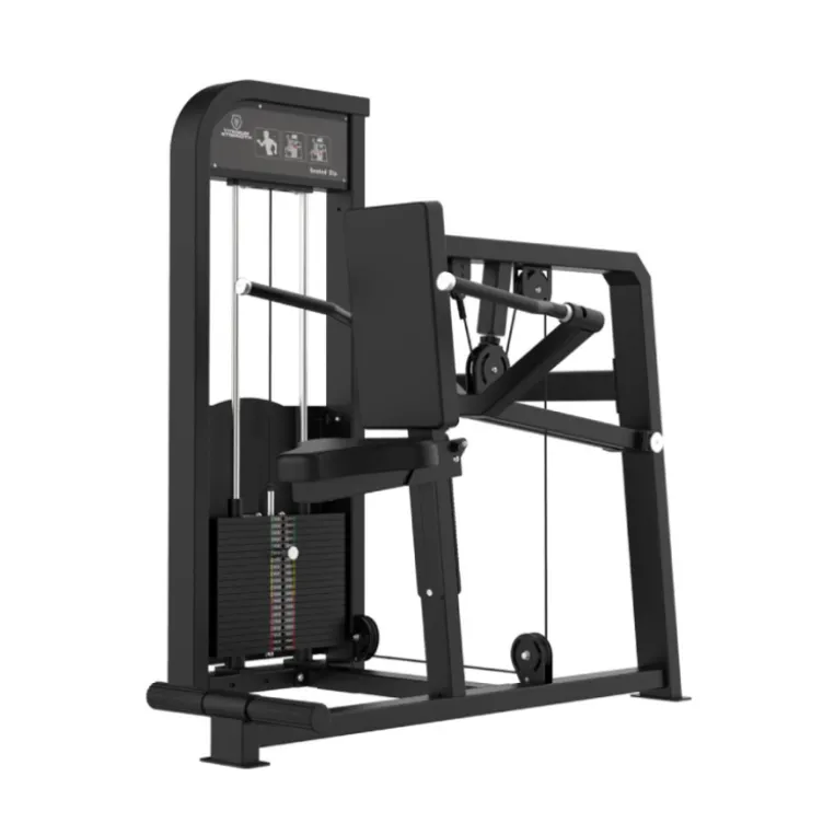 Station Dips assis à charge guidée pour renforcement des Triceps - Salle de sport PRO - Titanium Strength Élite Séries EL-S29