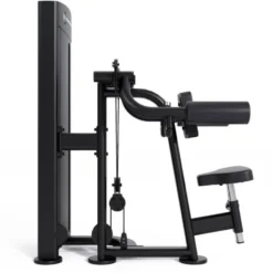 Station d'élévations latérales à charge guidée 100 kg Black Series pour deltoïdes - Titanium Strength BS-S26