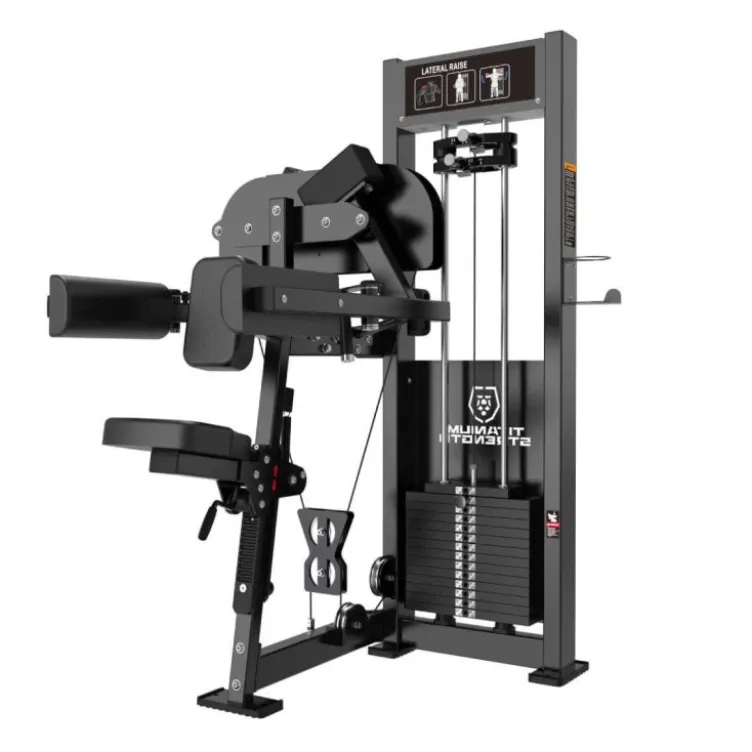 Station d’élévations latérales Titanium Strength Elite series RX pour un entraînement précis des deltoïdes moyens - ELRX-S26