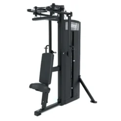 Station 2 en 1 pec fly combo rear delt machine professionnelle Force USA Ridge Series à charge guidée 120 kg - F-R-RDPF