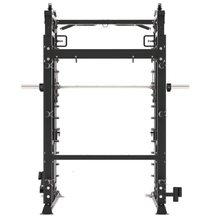Station Force USA G4 All-In-One Trainer - Rack à squat avec Smith Machine et Double Poulie de 77 kg