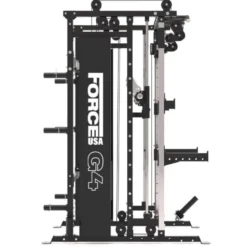 Station Force USA G4 All-In-One Trainer - Rack à squat avec Smith Machine et Double Poulie de 77 kg