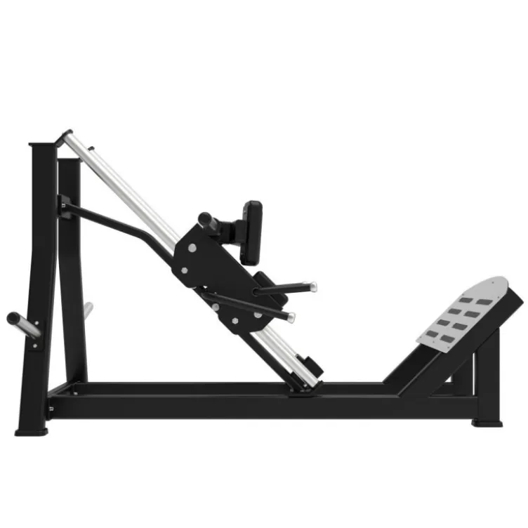 Station Hack squat 45° Titanium Strength Élite Séries EL-PL58 pour l'entraînement des jambes - MAX 350 kg