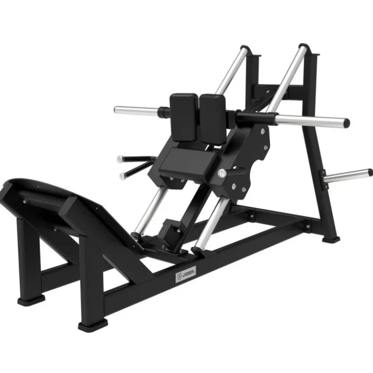 Station Hack squat 45° Titanium Strength Élite Séries EL-PL58 pour l'entraînement des jambes - MAX 350 kg