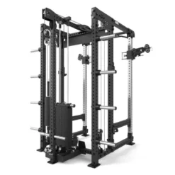 Station Hardcore Power rack ATX avec système à poulie double et colonne de poids 125 kg - Série 700