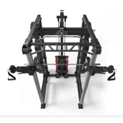 Station Hardcore Power rack ATX avec système à poulie double et colonne de poids 125 kg - Série 700