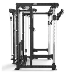 Station Hardcore Power rack ATX avec système à poulie double et colonne de poids 125 kg - Série 700