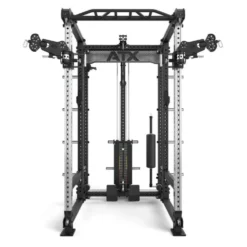 Station Hardcore Power rack ATX avec système à poulie double et colonne de poids 125 kg - Série 700
