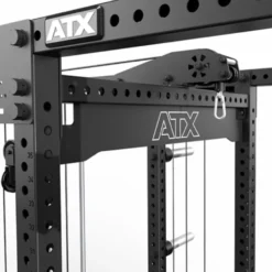 Station Hardcore Power rack ATX avec système à poulie double et colonne de poids 125 kg - Série 700