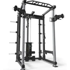 Station Hardcore Power rack ATX avec système à poulie double et colonne de poids 125 kg - Série 700