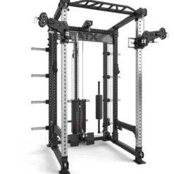 Station Hardcore Power rack ATX avec système à poulie double et colonne de poids 125 kg - Série 700