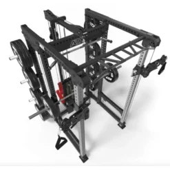 Station Hardcore Power rack ATX avec système à poulie double et colonne de poids 125 kg - Série 700