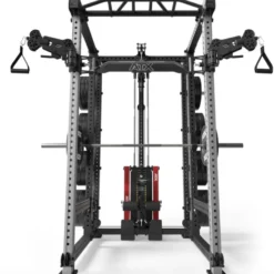Station Hardcore Power rack ATX avec système à poulie double et colonne de poids 125 kg - Série 700