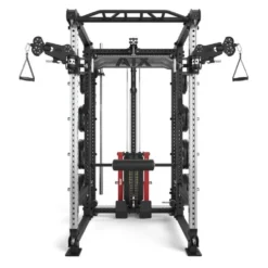 Station Hardcore Power rack ATX avec système à poulie double et colonne de poids 125 kg - Série 700